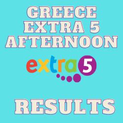 greece afternoon extra 5|Latest & Recent Greece Extra 5 19:00 Results .